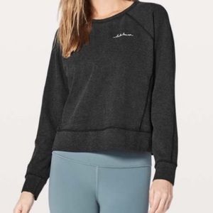 lululemon crew neck grey